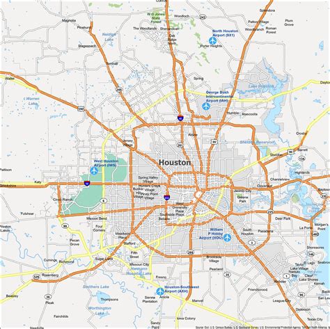 cities in houston